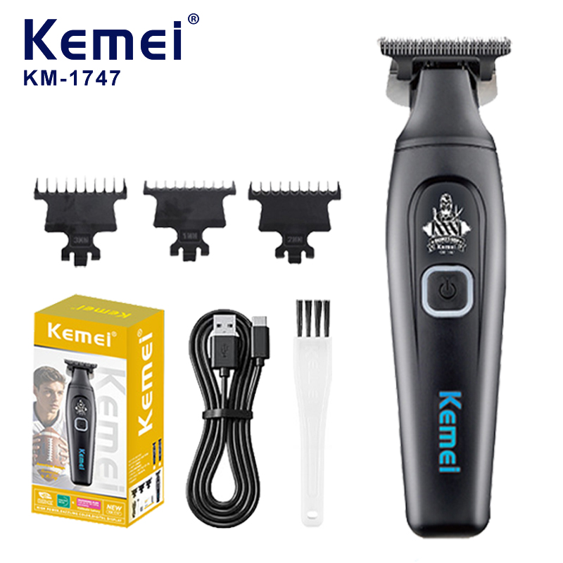 Beard Trimmer Cordless - Kemei1747 Electric Hair Cutting Machine Cordless