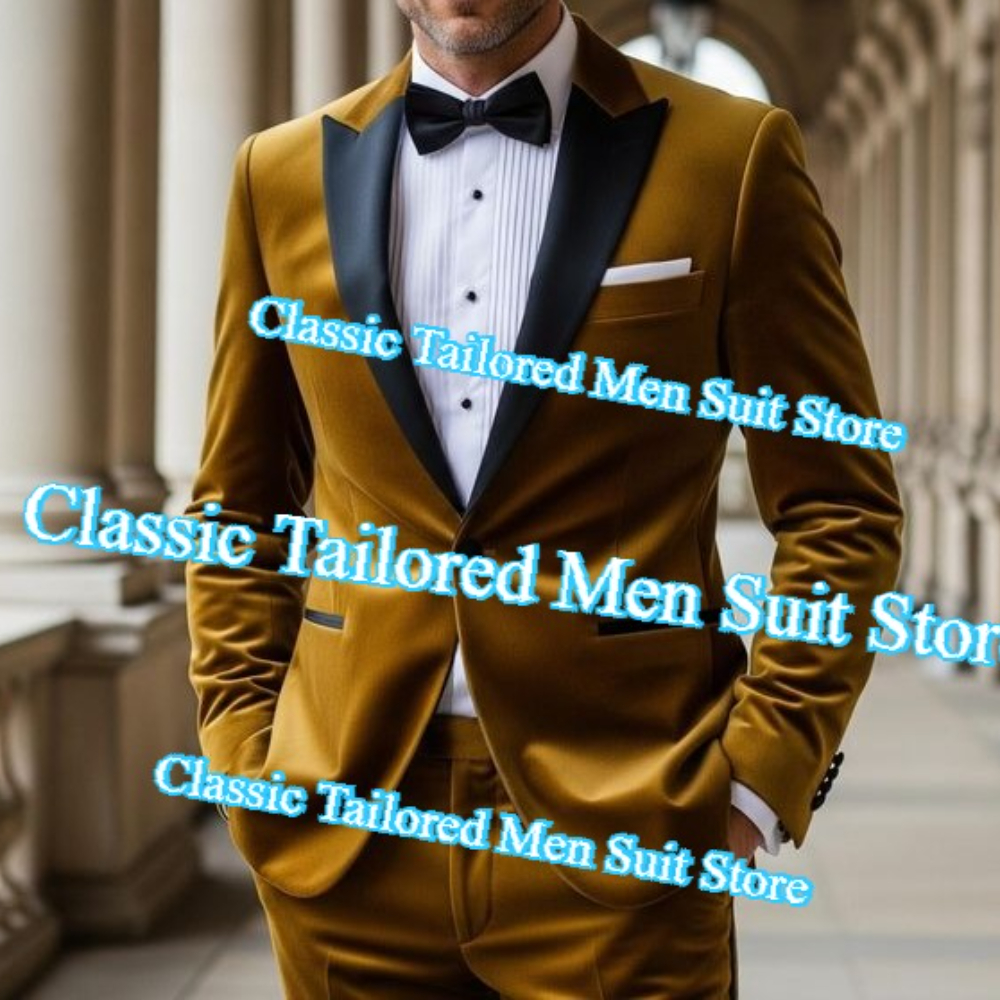 Mens Grooming Brand - Brand new velvet business suit men's