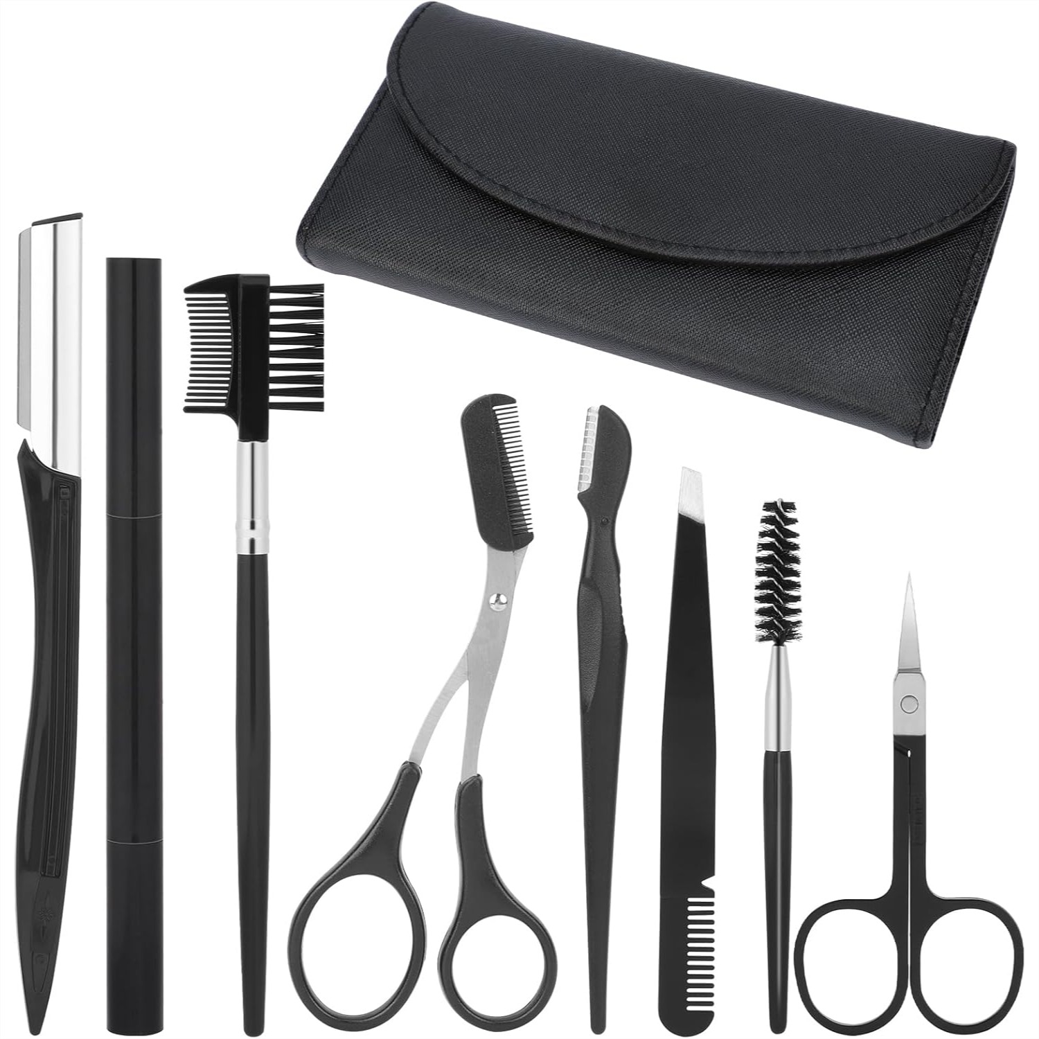 8PCS Eyebrow Shaping Grooming  - Men'S Grooming Eyebrow Shape 评论和价格