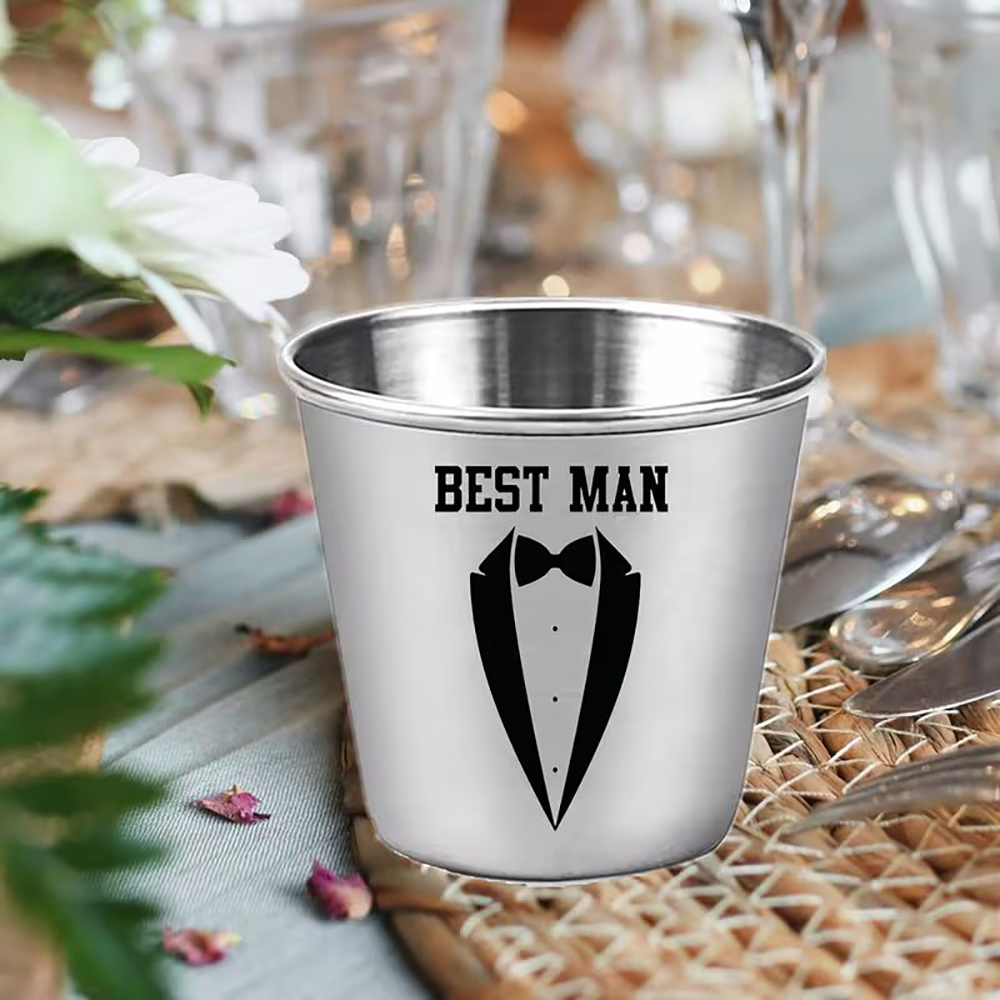 Custom Groomsman Shot Glass Se - Men'S Grooming Set Gift 评论和价格