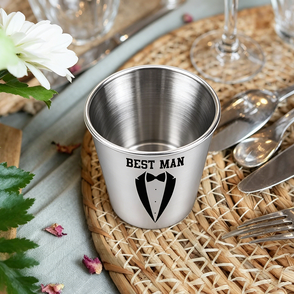 Custom Groomsman Shot Glass Se - Men'S Grooming Set Gift 评论和价格