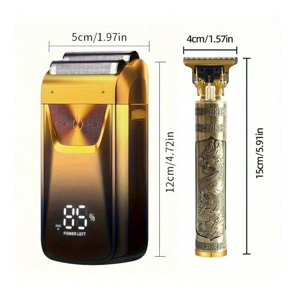 Electric Shaver, Beard Trimmer - Men'S Grooming Razor Kit 评论和价格