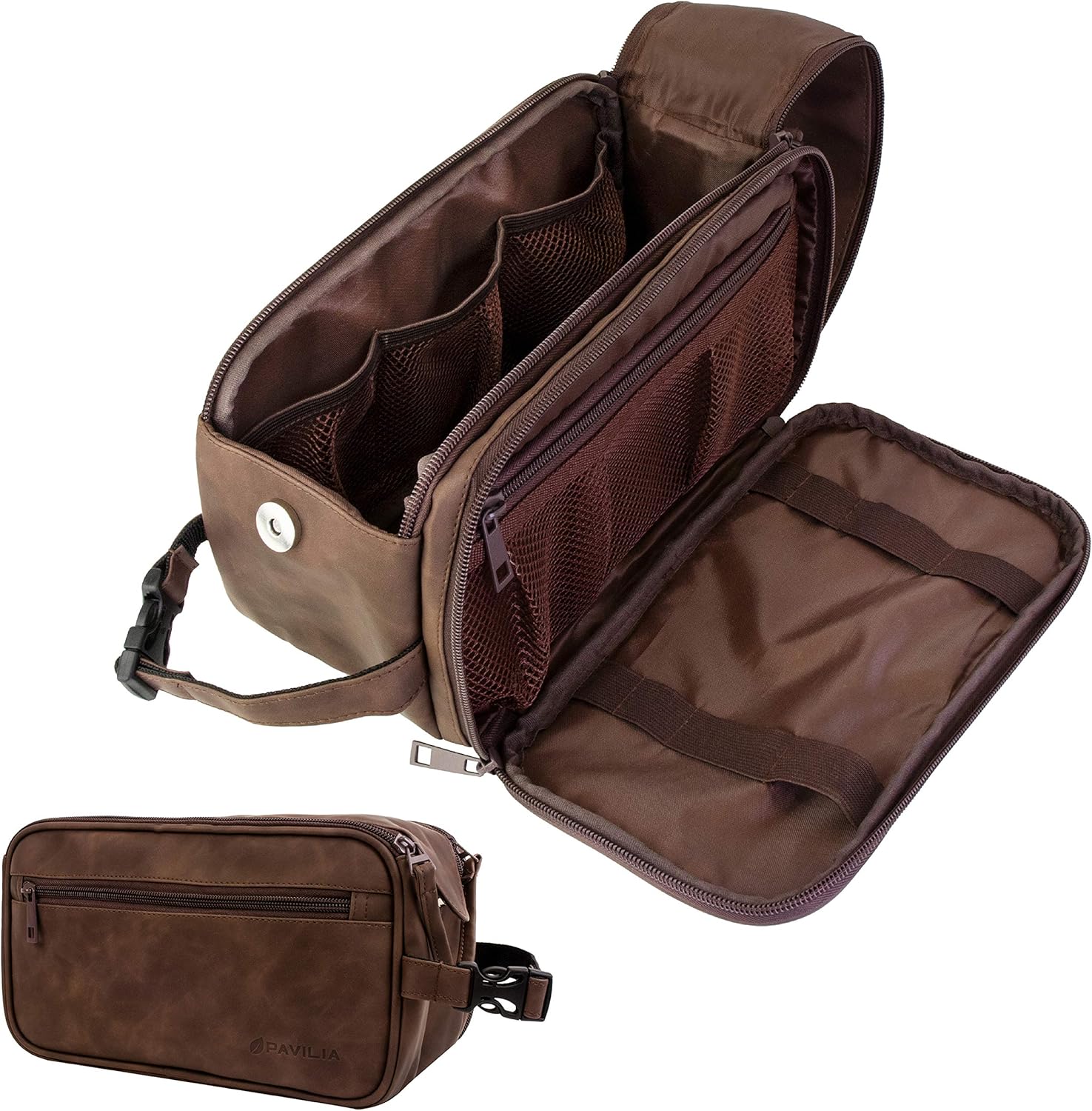 PAVILIA Toiletry Bag for Men,  - Men'S Grooming 评论和价格