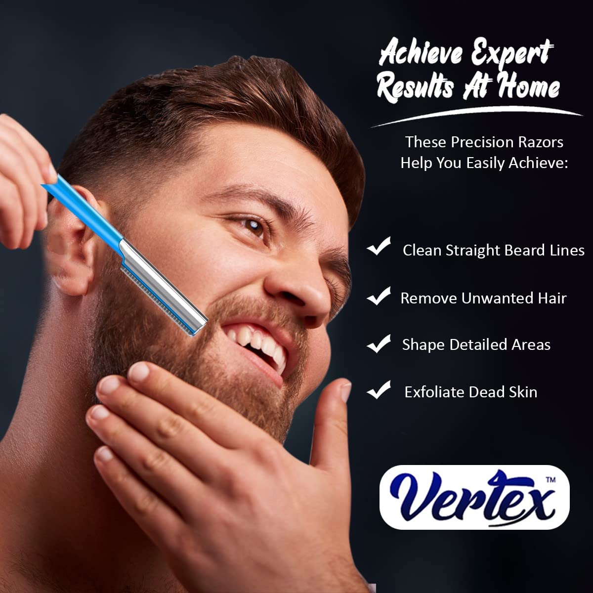 Beard Shaping Razor Tool for M - Men'S Grooming Eyebrow Shape 评论和价格