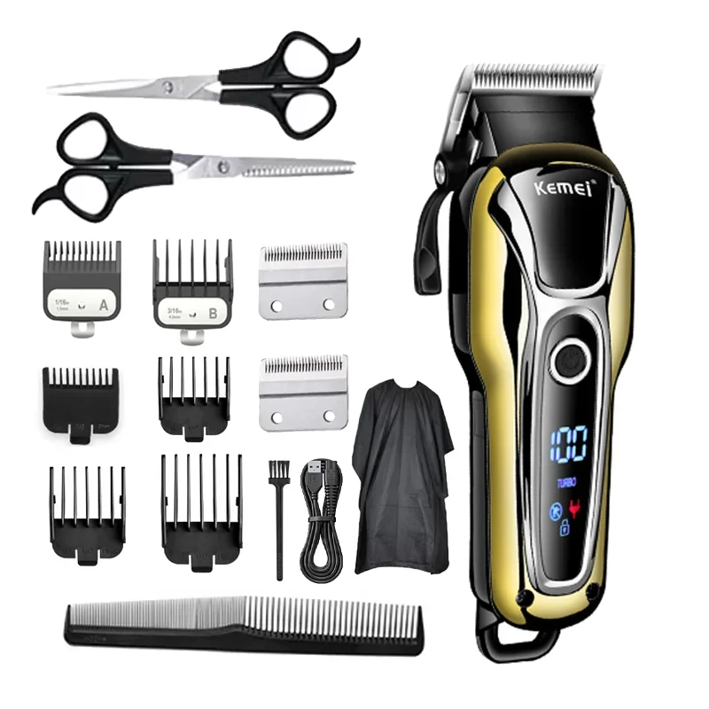 Professional Hair Clipper Keme - Beard Trimmer Cordless 评论和价格
