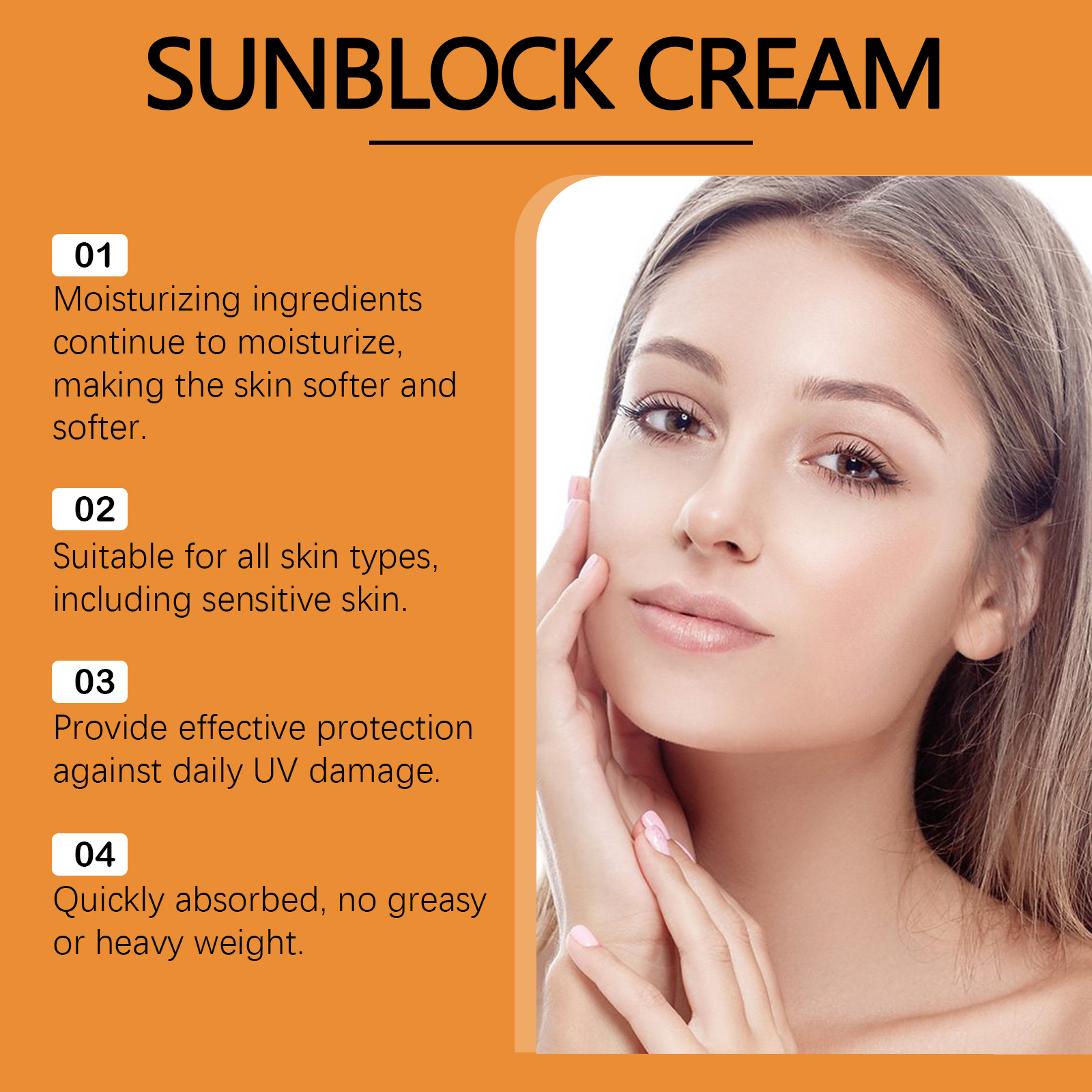 Facial Body Sunscreen SPF50 Wh - Face Moisturizer Spf 评论和价格