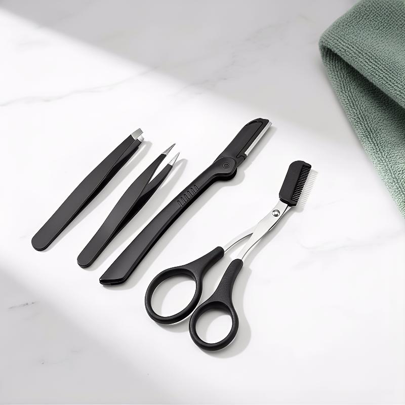 Eyebrow Grooming Kit Stainless - Men'S Grooming Eyebrow Shape 评论和价格