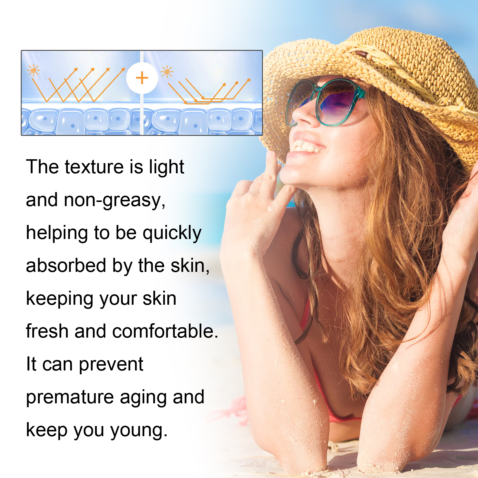 SPF 100 Sunscreen UVA UVB Prot - Face Moisturizer Spf 评论和价格