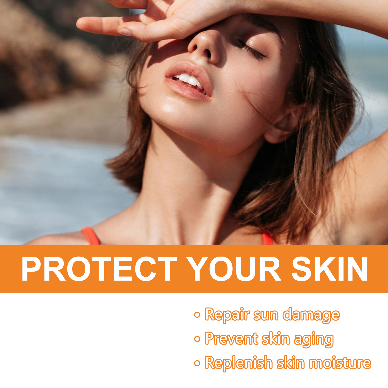 SPF 100 Sunscreen UVA UVB Prot - Face Moisturizer Spf 评论和价格