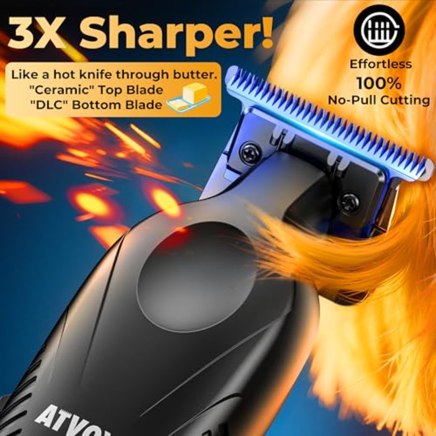 Zero Gap 9000 RPM Brushless Pr - Beard Trimmer Cordless 评论和价格