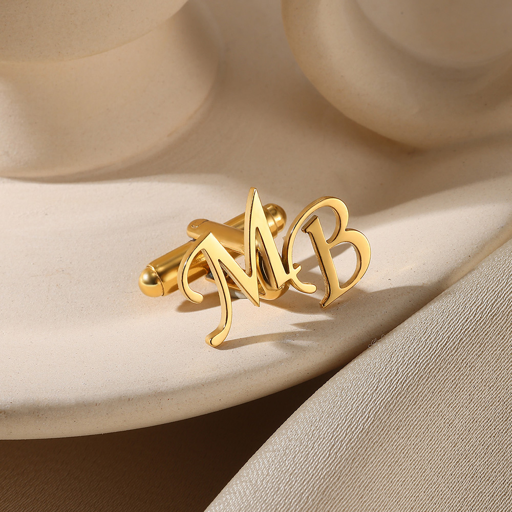 Customized Initial Letter Cuff - Men'S Grooming 评论和价格