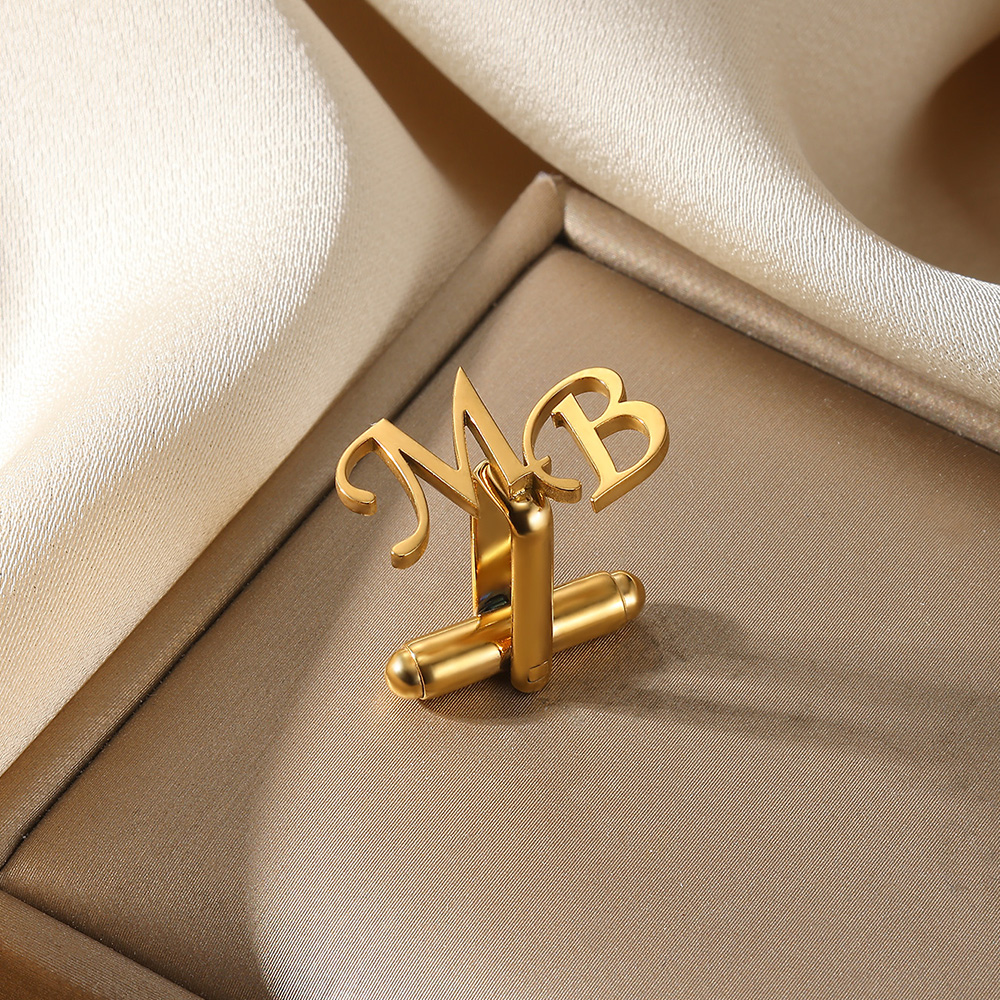 Customized Initial Letter Cuff - Men'S Grooming 评论和价格