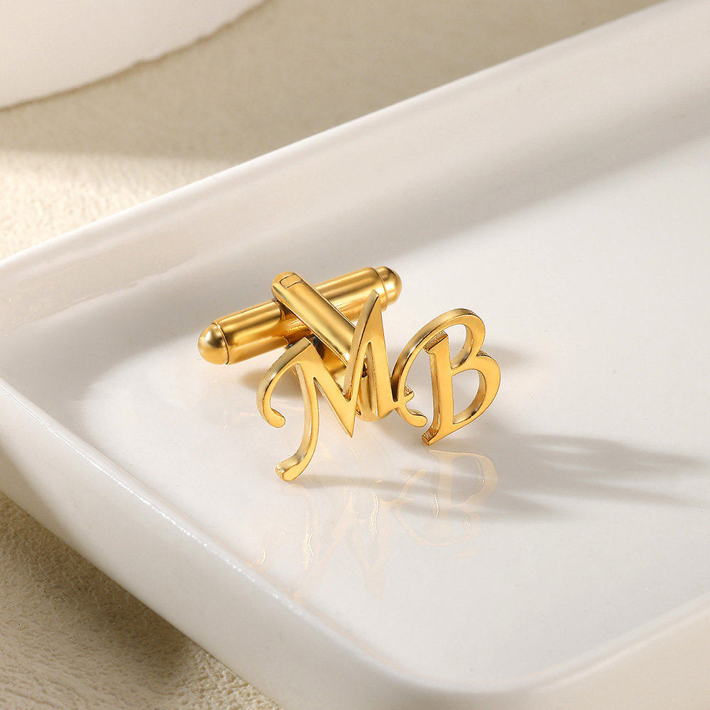 Customized Initial Letter Cuff - Men'S Grooming 评论和价格