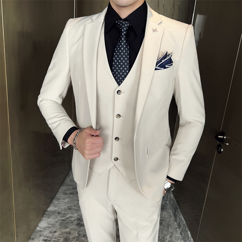 ( Jacket + Vest + Pants ) High - Mens Grooming Brand 评论和价格