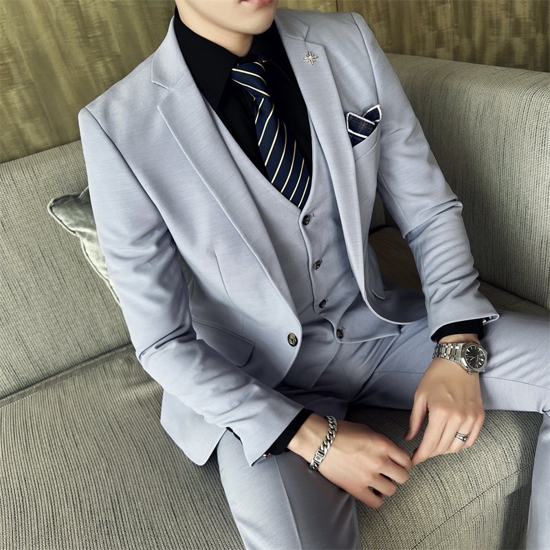 ( Jacket + Vest + Pants ) High - Mens Grooming Brand 评论和价格