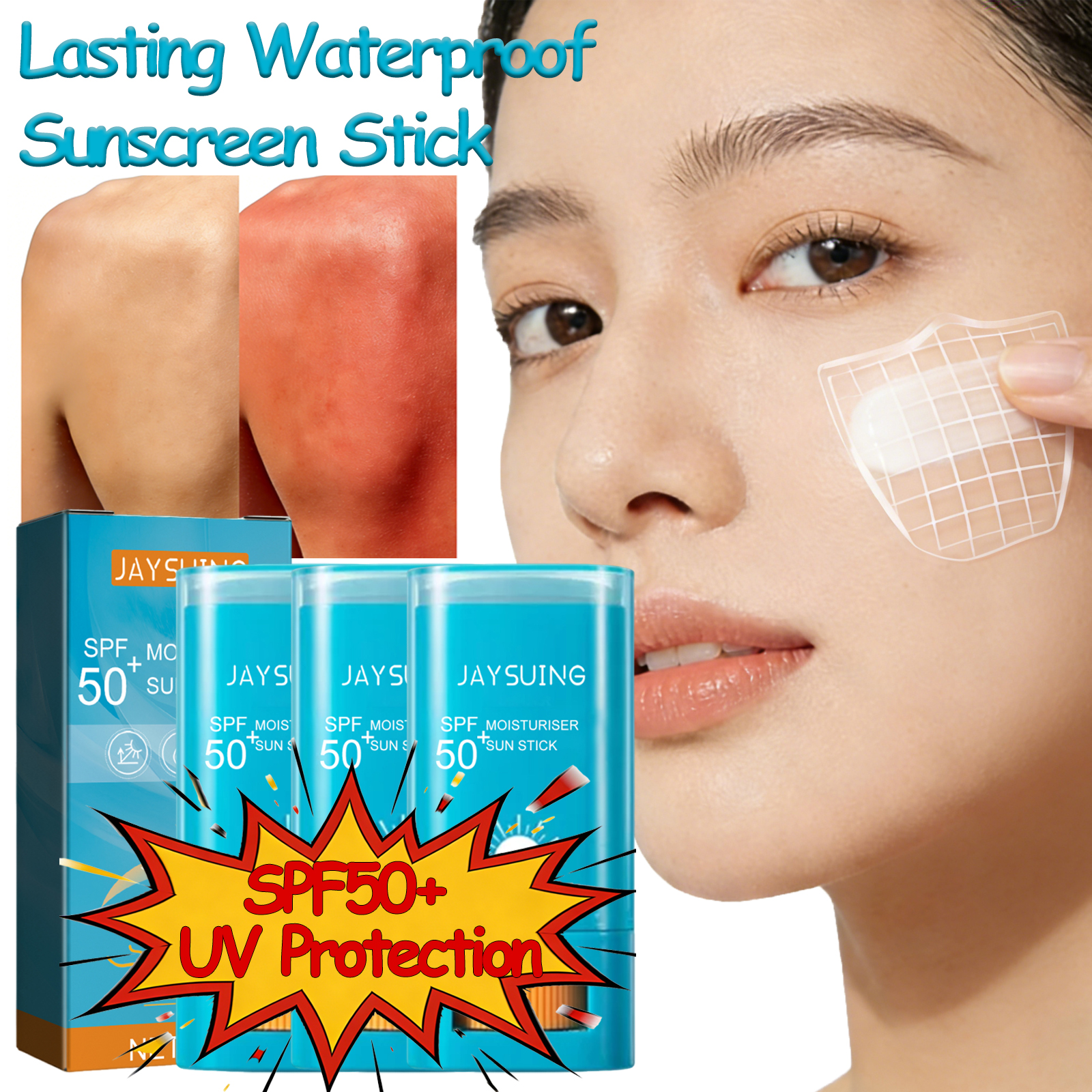 50+ Sun Protective Sunproof Cr - Face Moisturizer Spf 评论和价格