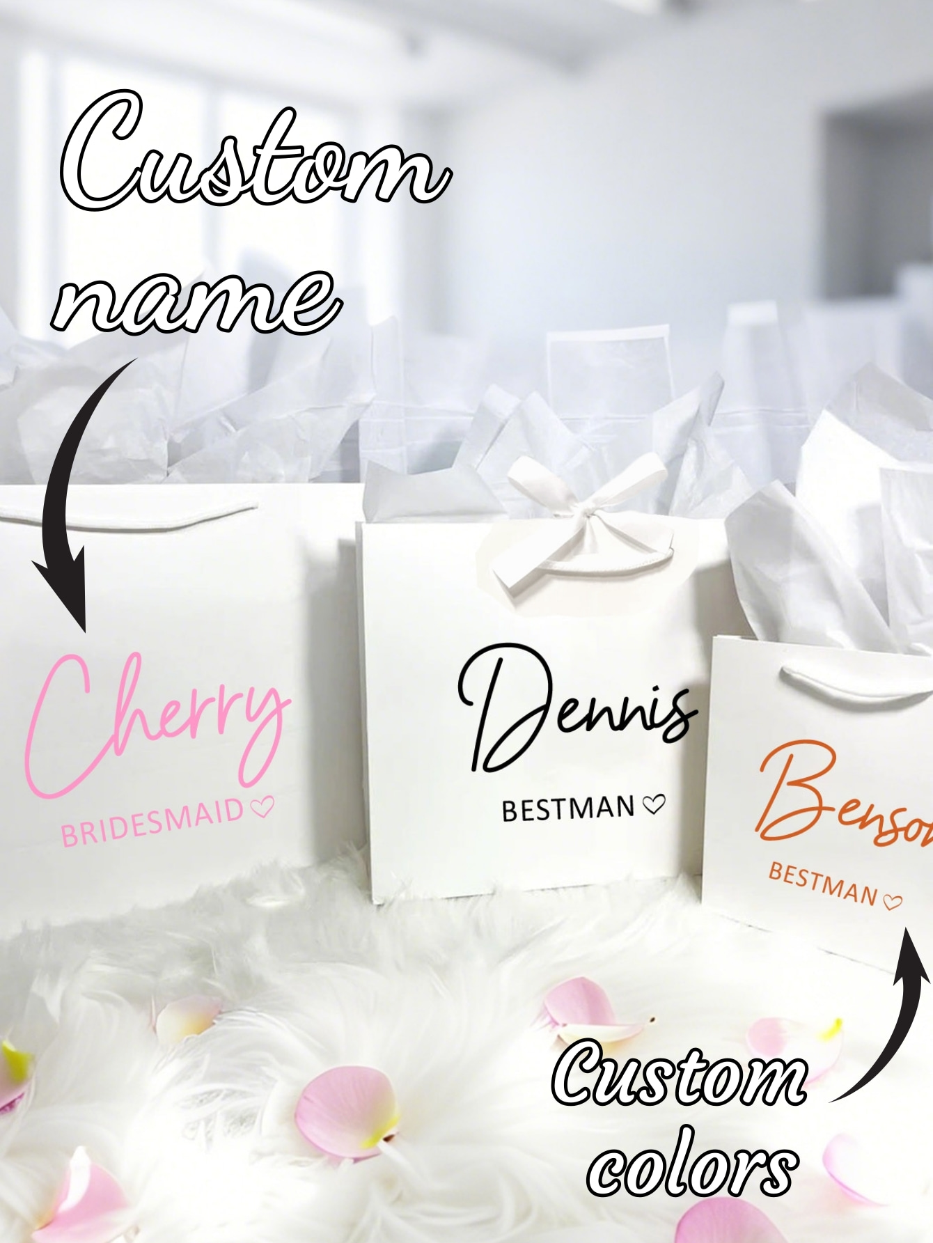 1pc Custom Wedding Bridesmaid  - Men'S Grooming 评论和价格