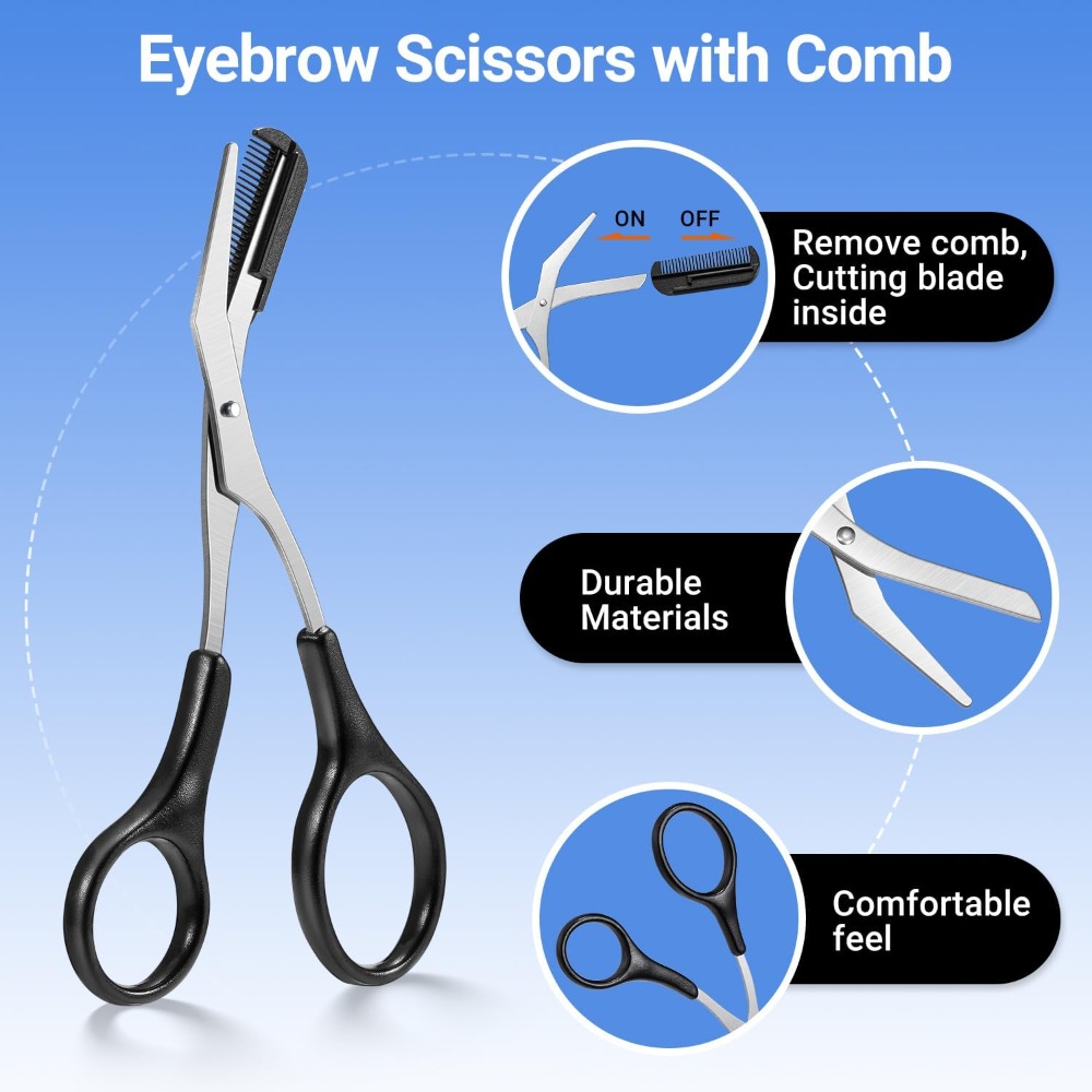 Eyebrow Kit, 8 in 1 Eyebrow Tr - Men'S Grooming Eyebrow Shape 评论和价格