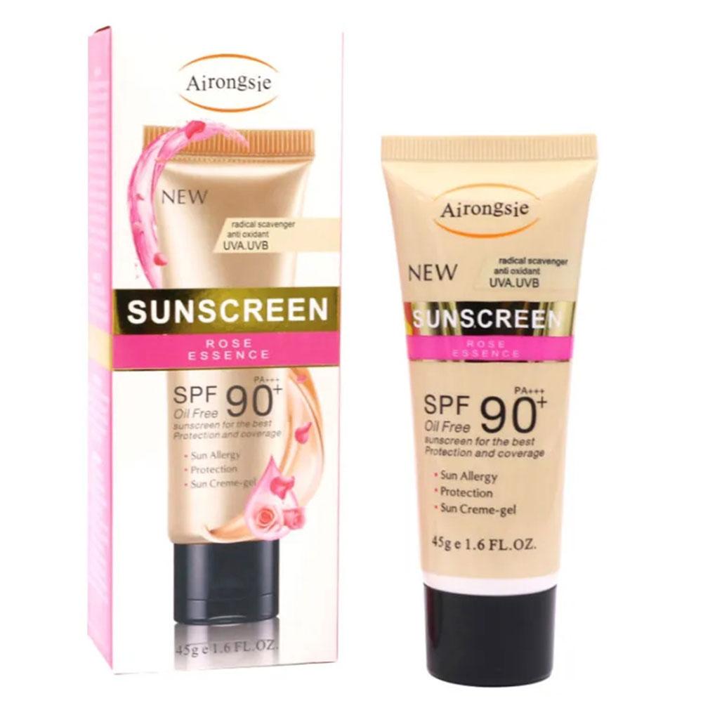 Sunscreen Cream SPF 90+ Oil Fr - Face Moisturizer Spf 评论和价格