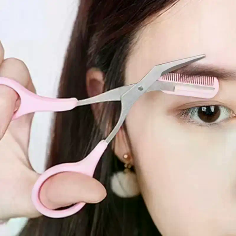 Eyebrow Trimmer Stainless Stee - Men'S Grooming Eyebrow Shape 评论和价格