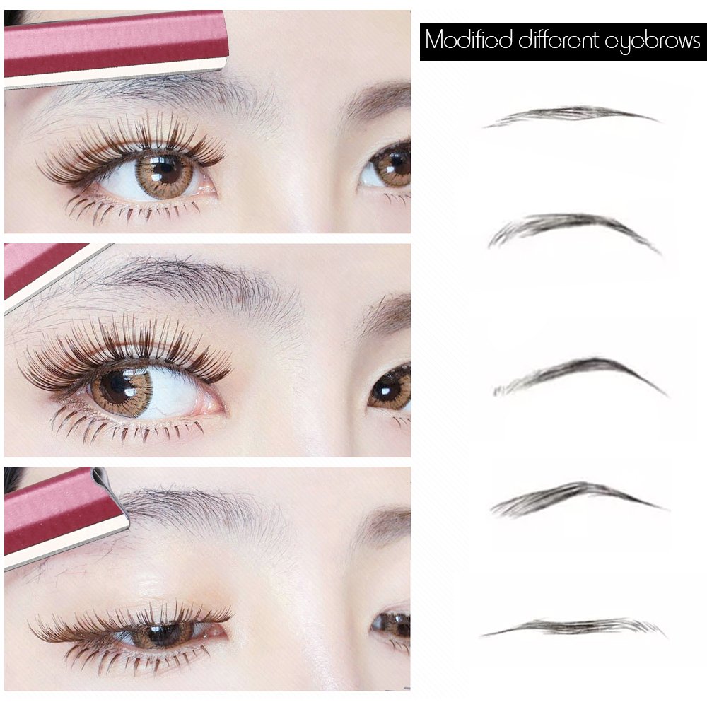Stainless Steel Eyebrow Trimme - Men'S Grooming Eyebrow Shape 评论和价格