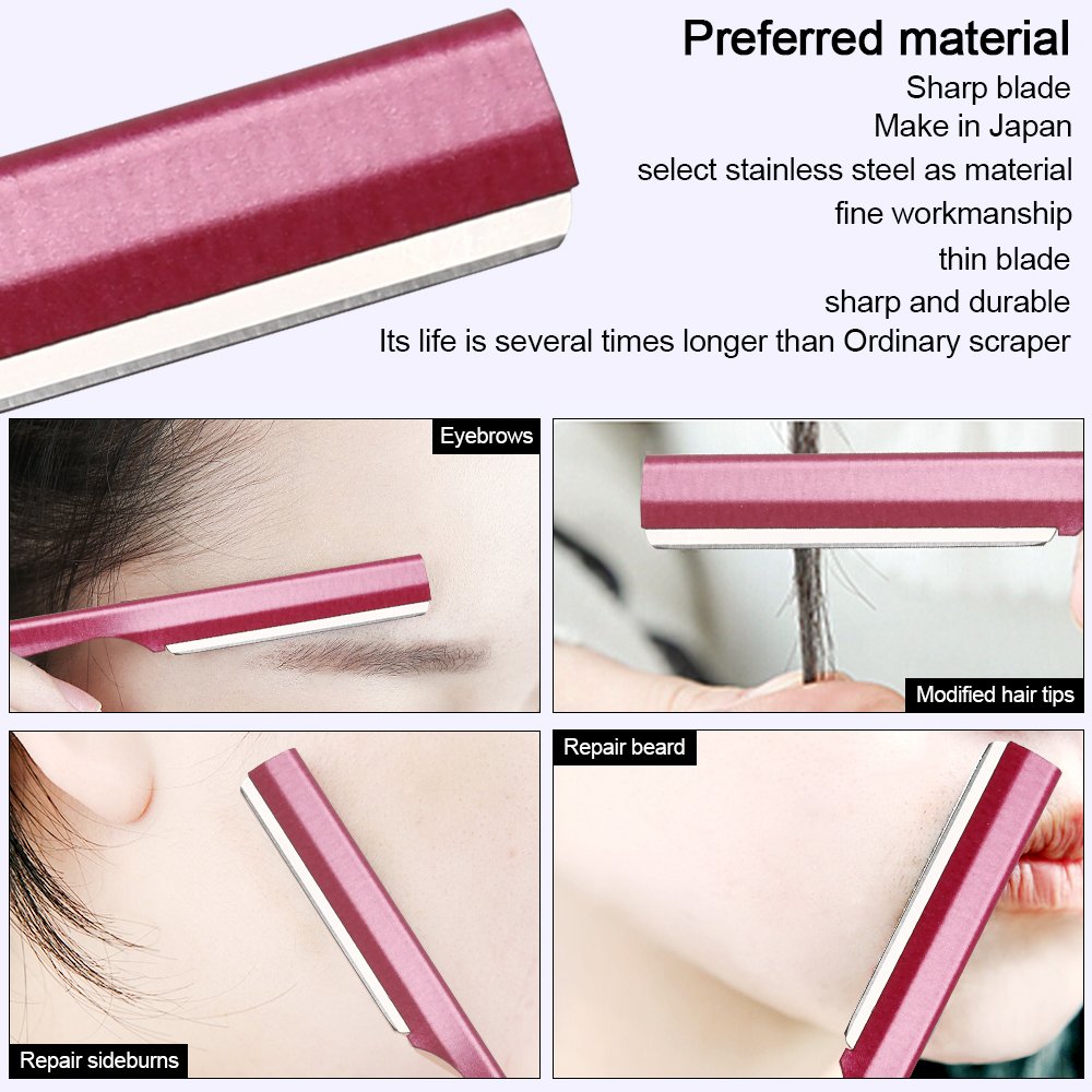 Stainless Steel Eyebrow Trimme - Men'S Grooming Eyebrow Shape 评论和价格