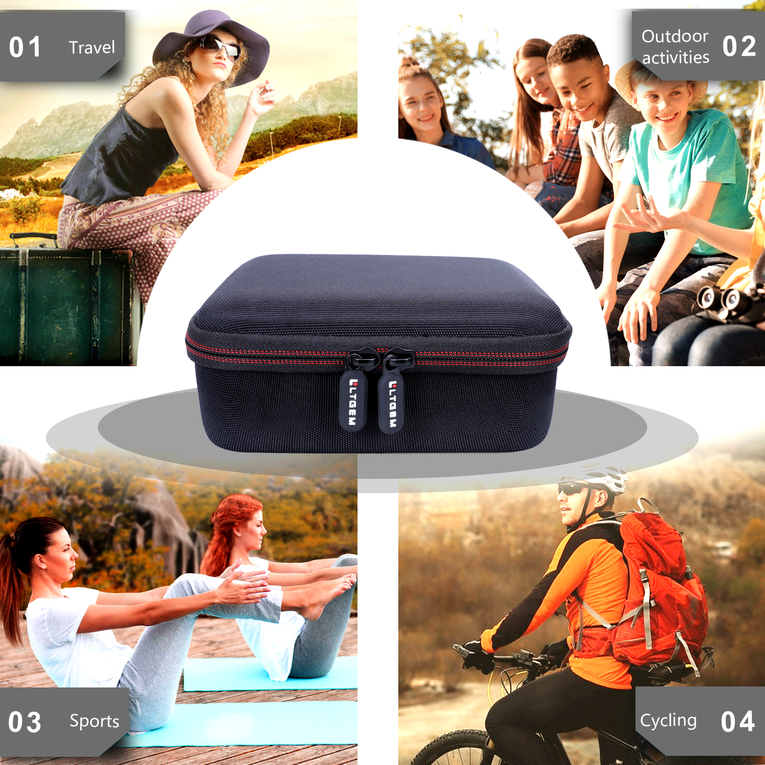 LTGEM Razor Case for Bald Men  - Men'S Grooming Razor Kit 评论和价格