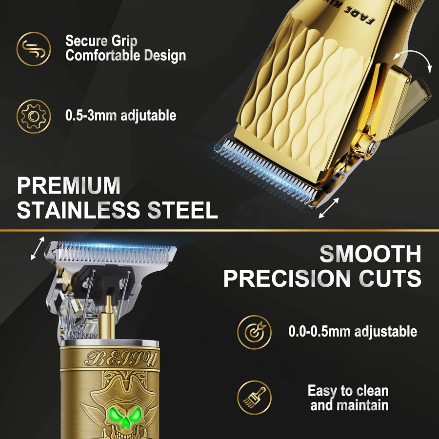 Professional Hair Clippers Bea - Beard Trimmer Cordless 评论和价格