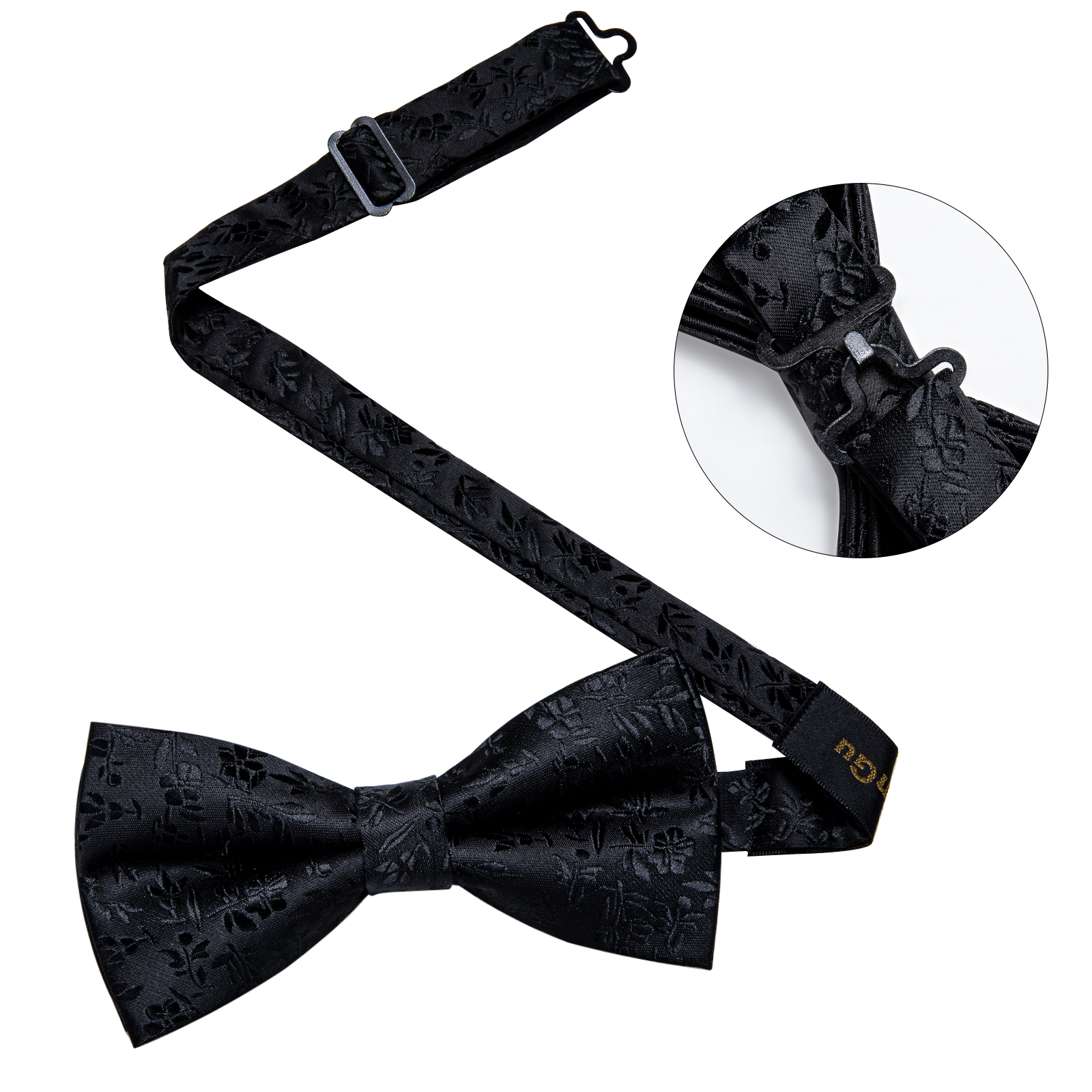 4Pcs Black Solid Floral Men's  - Men'S Grooming Set Gift 评论和价格