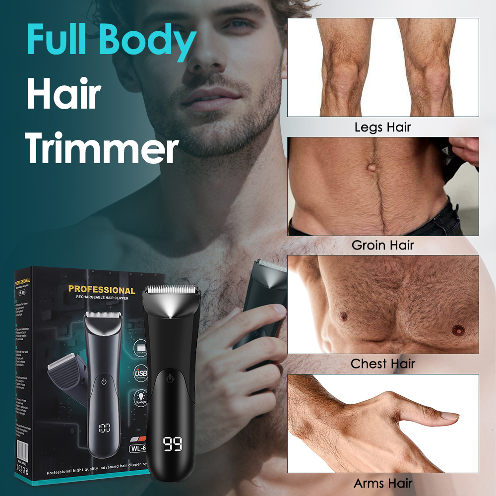 Man Beard Shaver Electric Groi - Men'S Grooming Razor Kit 评论和价格