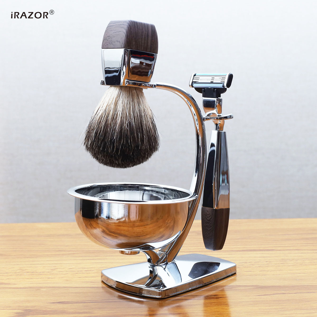 iRAZOR Professional Wet Shavin - Men'S Grooming Razor Kit 评论和价格
