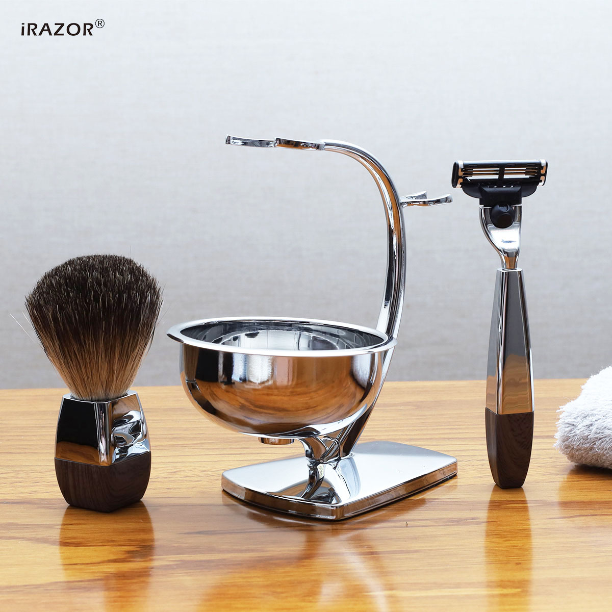 iRAZOR Professional Wet Shavin - Men'S Grooming Razor Kit 评论和价格