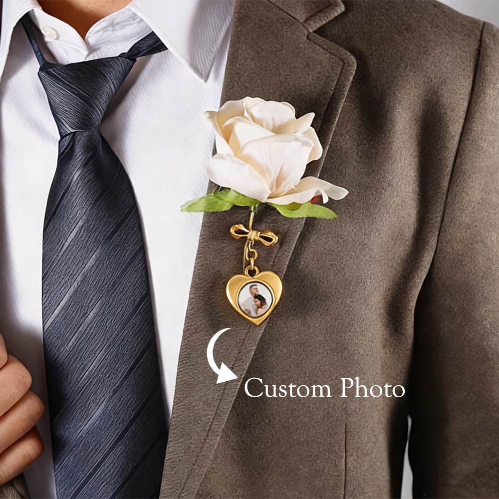 Custom Photo Brooch For Women  - Men'S Grooming Set Gift 评论和价格