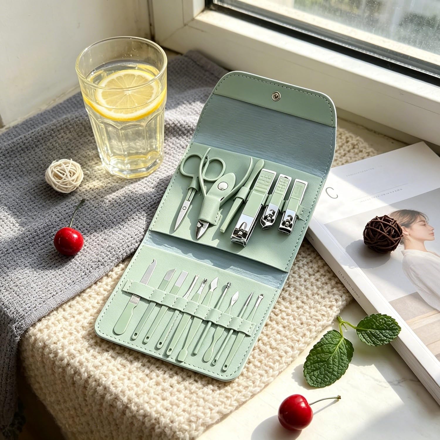Manicure Set 16 in 1 Stainless - Men'S Grooming Store 评论和价格