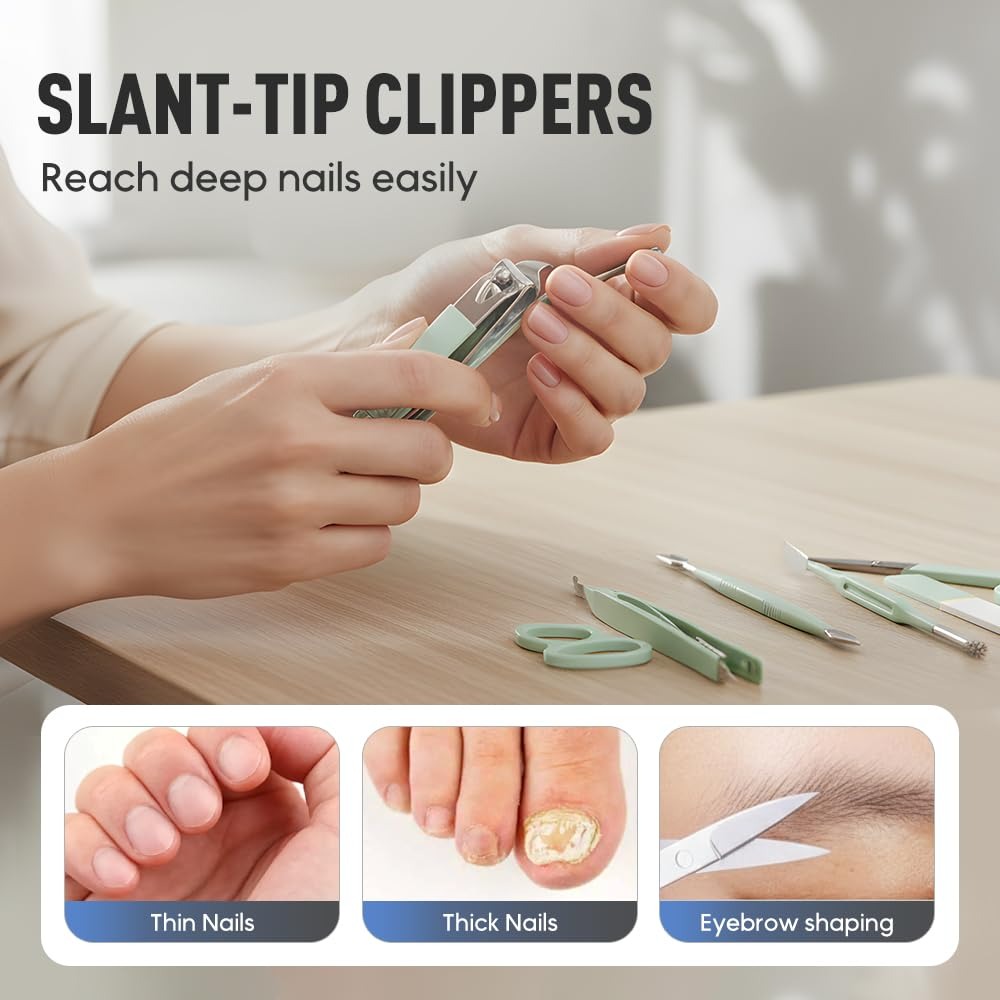 Manicure Set 16 in 1 Stainless - Men'S Grooming Store 评论和价格