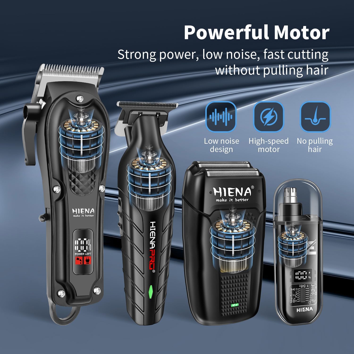 Professional Cordless Hair Cli - Men'S Grooming Set Gift 评论和价格