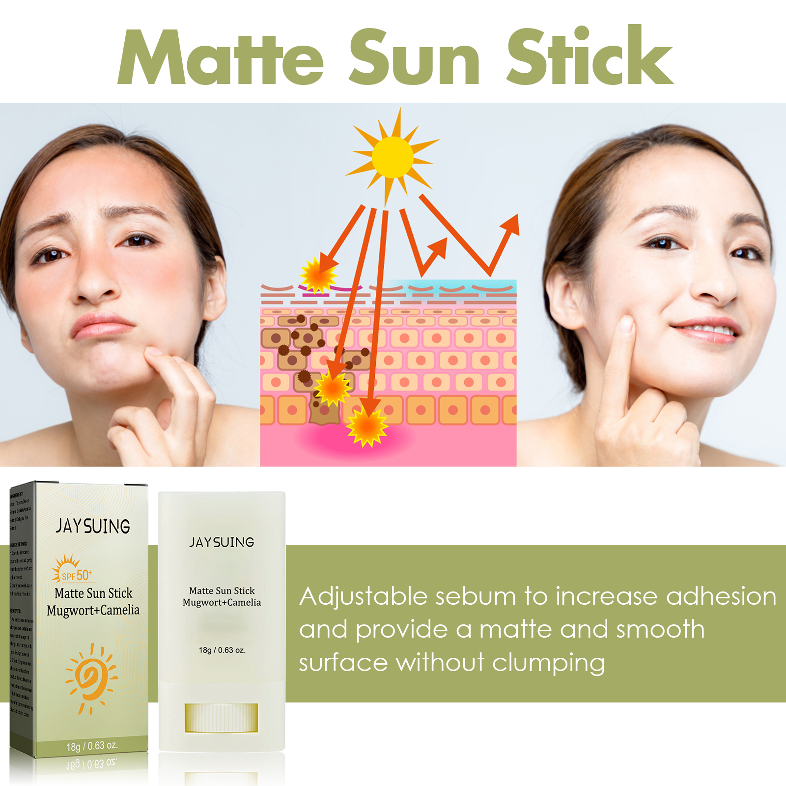 Matte Sun Stick UV Protection  - Face Moisturizer Spf 评论和价格